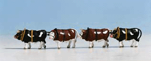 Animals -- Farm Work Oxen