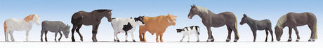 Large Farm Animal Set -- pkg(9)