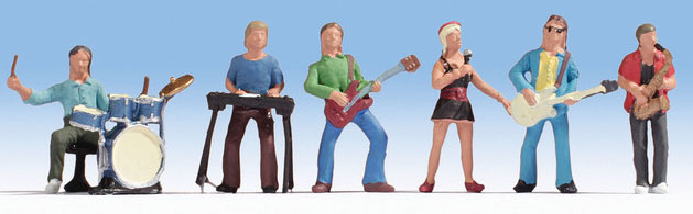 Recreation & Sports -- Rock'n'Roll Band pkg(6)
