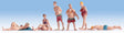 Bathers/Swimmers -- pkg(6)