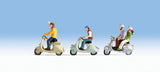 Scooters w/Riders-2