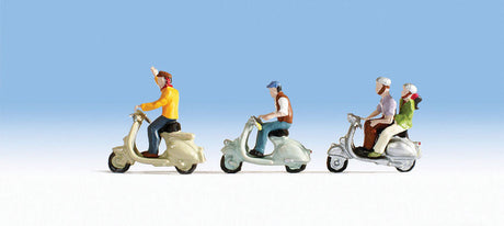 Scooters w/Riders-2