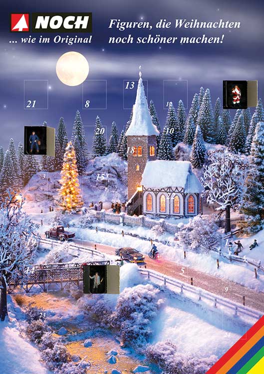 2017 Advent Calendar -- N Scale