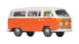 1960s Volkswagen T2 Passenger Van - Color 3D Print -- Orange, White