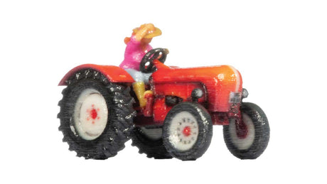 Porsche P133 Farm Tractor - Color 3D Print -- Red