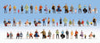 Mega Economy Figure Set -- pkg(60)
