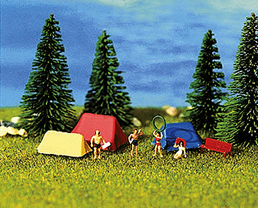 Camp Tents & 3 Campers
