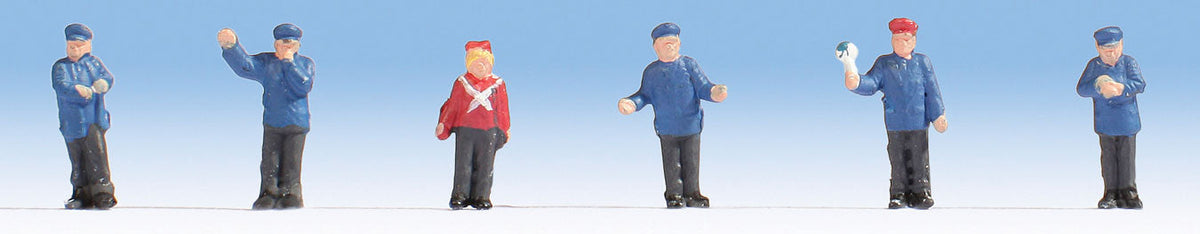 Working People -- German Railway Officials pkg(6)