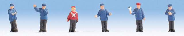 Working People -- German Railway Officials pkg(6)