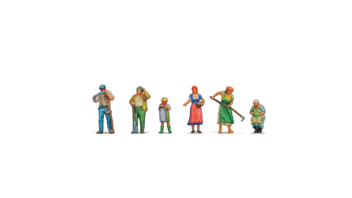 Farmers - Color 3D Print -- pkg(6)
