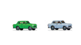 1964-1990 Trabant 601 2-Pack - Color 3D Print -- 1 Green, 1 Blue-1
