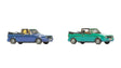Volkswagen Golf 1 Convertible  2-Pack - Color 3D Print -- 1 Each: Blue, Green