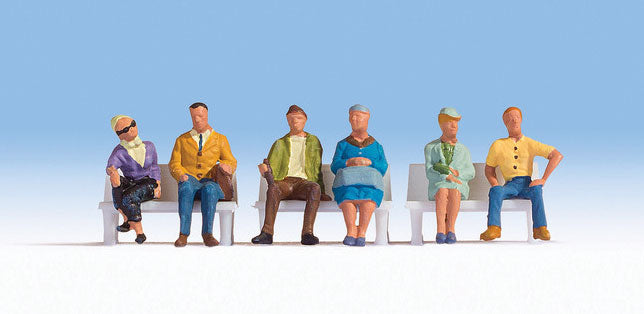 Seated People -- Set #2 pkg(6)