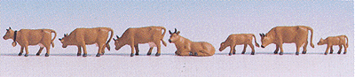 Animals -- Cows (tan)