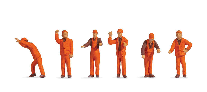 German Switchmen - Shunters -- pkg(6)
