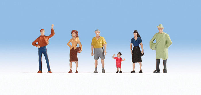 Economy Pedestrians -- Set #1 pkg(6)