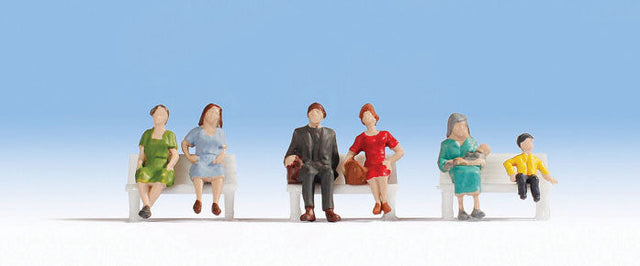 Economy Seated People -- Set #2 pkg(6)