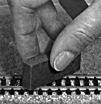 Track Cleaning Block