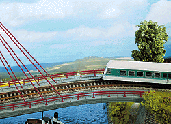 Curved Bridge Section -- 7"  18cm