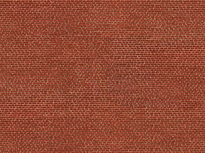 3-D Printed Cardstock Texture Sheet -- Red Brick 9-13/16 x 4-15/16"  25 x 12.5cm