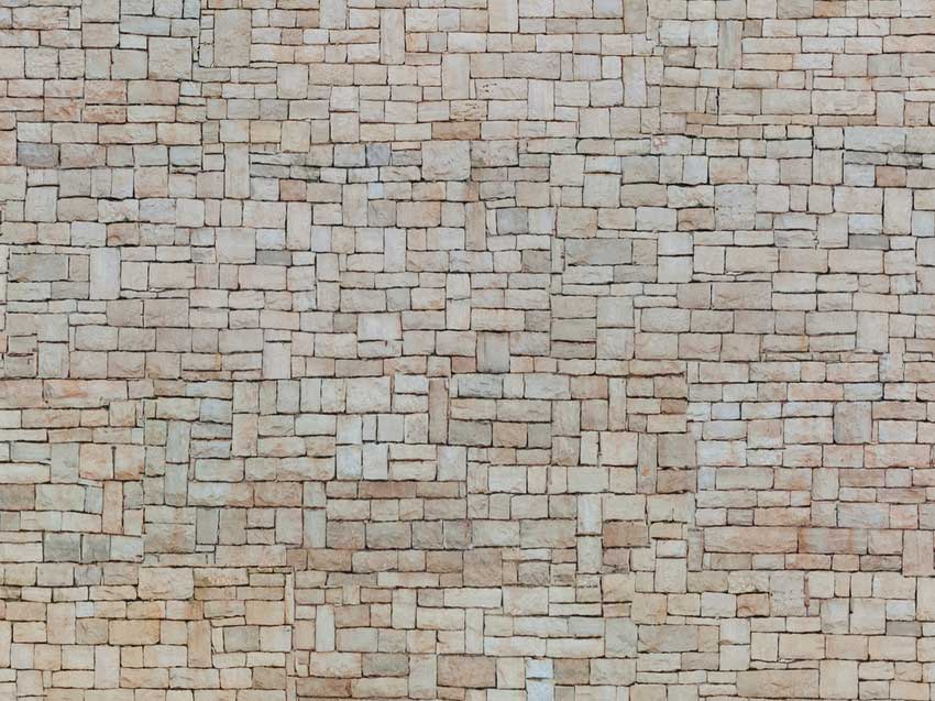 Printed Cardstock 3-D Texture Sheet -- Limestone Wall 9-13/16 x 4-15/16"  25 x 12.5cm