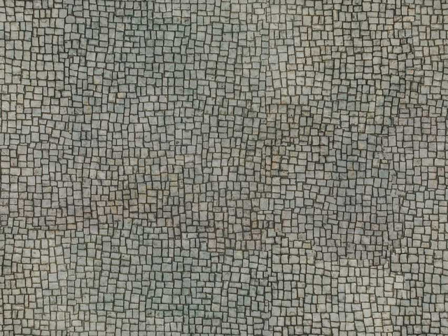 3-D Printed Cardstock Texture Sheet -- Irregular - Random Stone Paving 9-13/16 x 4-15/16"  25 x 12.5cm