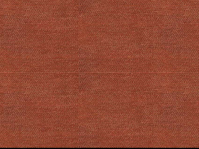 Printed Cardstock 3-D Texture Sheet -- Clinker Brick Wall 9-13/16 x 4-15/16"  25 x 12.5cm