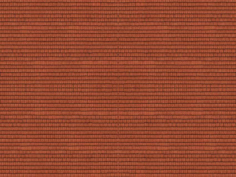 Printed Cardstock 3-D Texture Sheet -- Tile Roof 9-13/16 x 4-15/16"  25 x 12.5cm