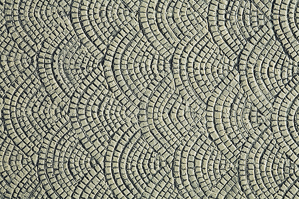 Self Adhesive Textured Sheet -- Roman Cobblestone Pattern
