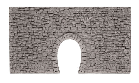Single-Track Quarrystone Tunnel Portal -- For Narrow Gauge Railroads 9-1/16 x 5"  23 x 12.7cm
