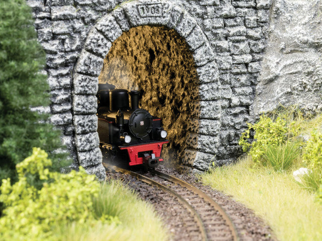 Curved Rock Interior Tunnel Liner -- 2 Pieces, 3-3/4"  9.5cm Long