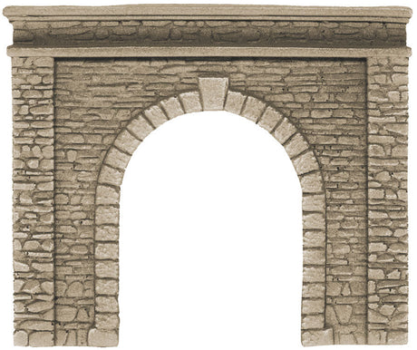 Natural-Stone Tunnel Portal -- Single-Track 5-11/16 x 4-15/16"  14.5 x 12.5cm-1