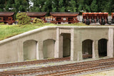 Single-Track Concrete Tunnel Portal -- 2-3/4 x 4"  7.1 x 10.1cm-2