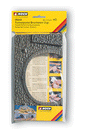 Tunnel Portal - -- Broken Stone (gray) Double Track 23.5 x 13cm