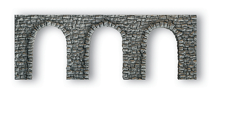 Quarry Stone Arcade Wall -- 10-3/4 x 5-1/4"  27 x 13cm