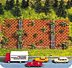 Retaining wall 10x5"-1