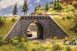 Cut-Stone Foam Underpass w/Wing Walls - 1-Sided -- 7-1/16 x 4-5/16 x 3-1/8"  18 x 11 x 8cm (Need 2 Kits for 2-Sided Undepass)-1