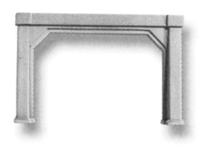 Portal -- Double Track gray 18x11.5cm