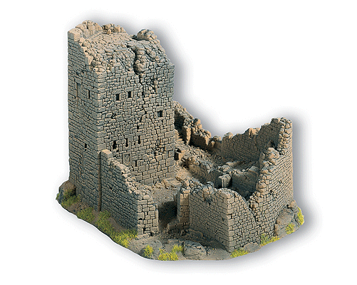 Castle Ruin -- 18 x 14 x 12cm