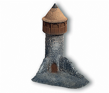 Historic Watchtower -- 6-5/16 x 4-3/4 x 8-3/32"