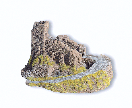 Castle Ruin -- 6-3/8 x 5-3/16 x 4"  16 x 13 x 10cm