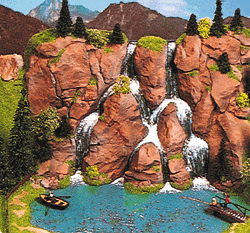 Structurama waterfall