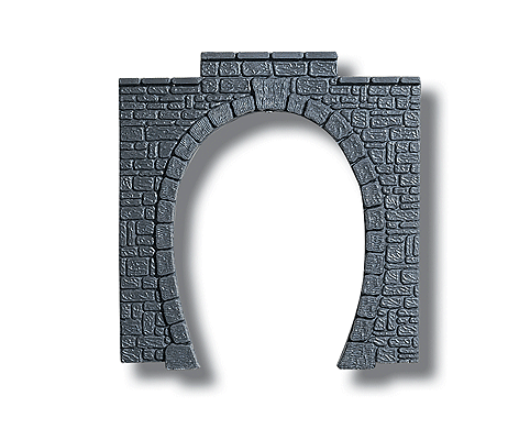 Cut Stone Tunnel Portal -- Gray