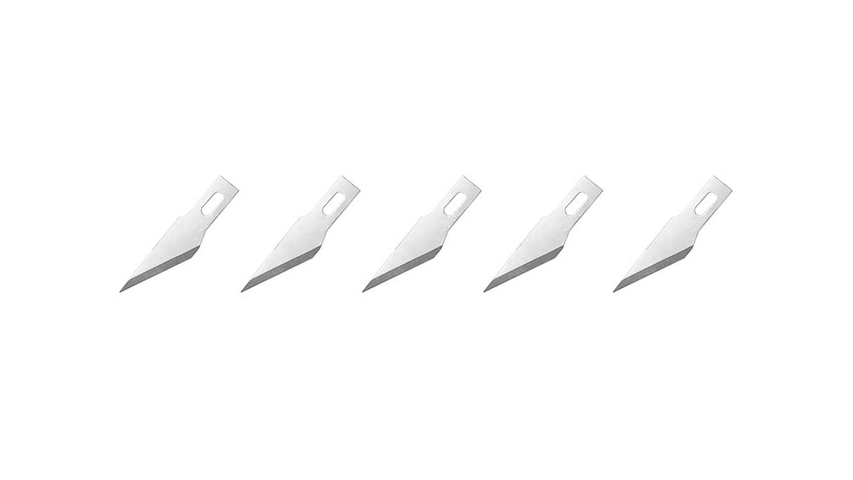 Spare Blades for Soft Grip Hobby Knife/Scalpel -- pkg(5)