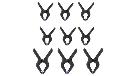 Nylon Clamp Set -- 9 Pieces