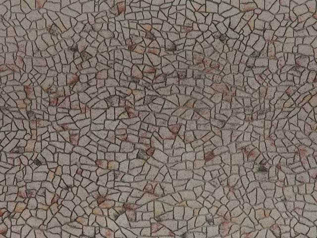 Structured Flexible 3-D Texture Sheet -- Stone Slab Pavement 11 x 3-15/16"  28 x 10cm