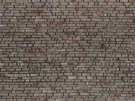 Structured Flexible 3-D Texture Sheet -- Stone Masonry Wall 11 x 3-15/16"  28 x 10cm