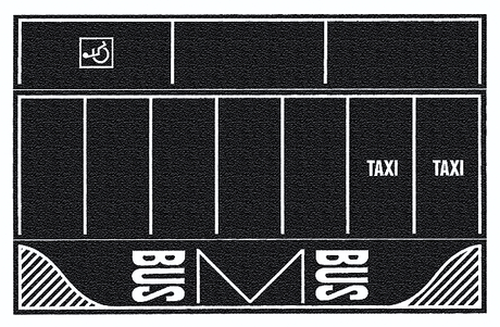 Flexible Pavement Sheet -- Parking Lot Asphalt