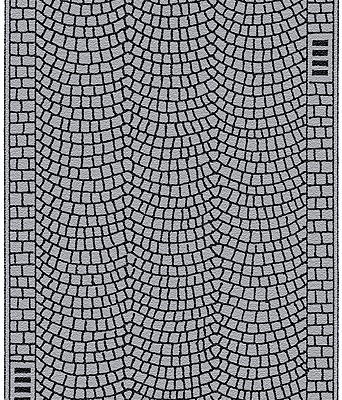 Flexible Pavement Sheet -- Cobblestone Gray 1m x 66mm