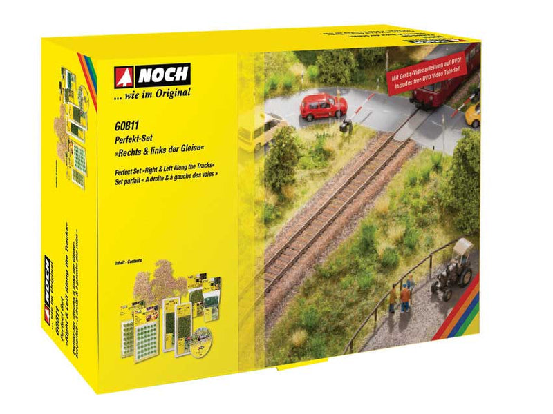 Railroad Right-of-Way Scenery Set with How-To Video DVD